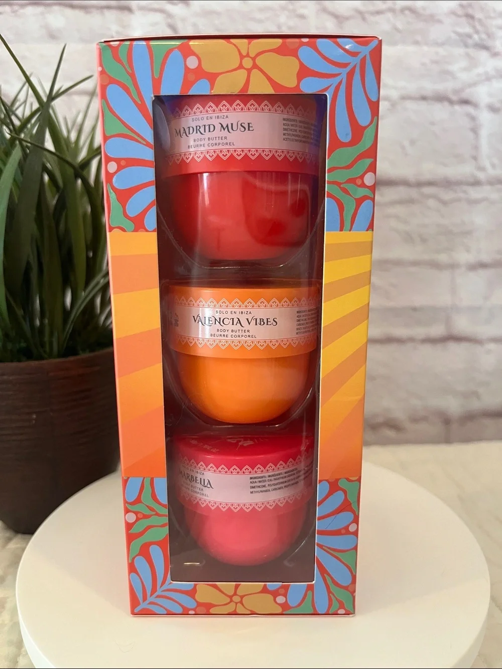 Madrid Muse & Valencia Vibes Body Butter Trio - Bright Red & Orange